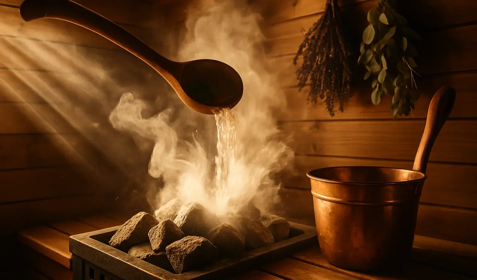 Aufguss-Set Vergleich: Die besten Kübel und Kellen