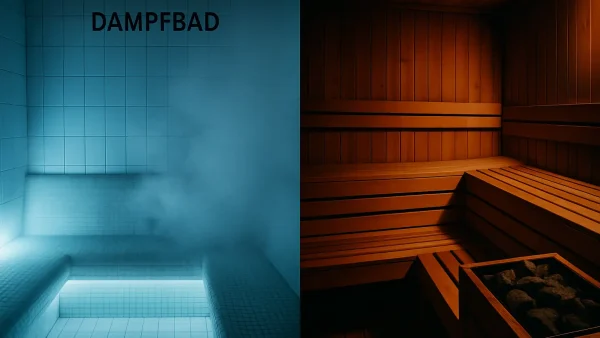 Dampfbad vs. Sauna: Was passt besser zu dir?