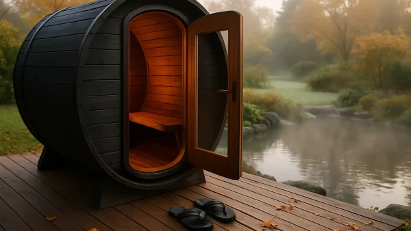 Fasssauna für 2 Personen: Die kompaktesten Modelle