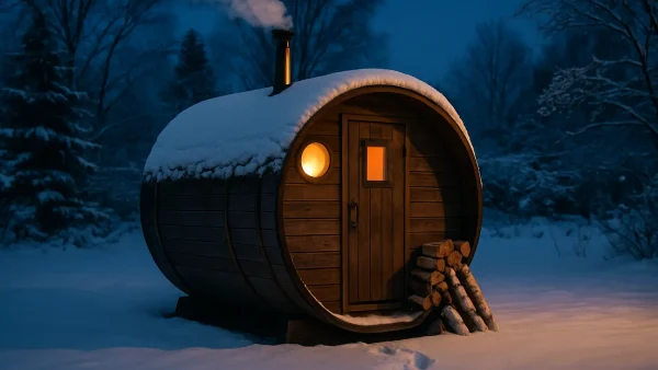 Fasssauna mit Holzofen: Rustikaler Genuss im Test