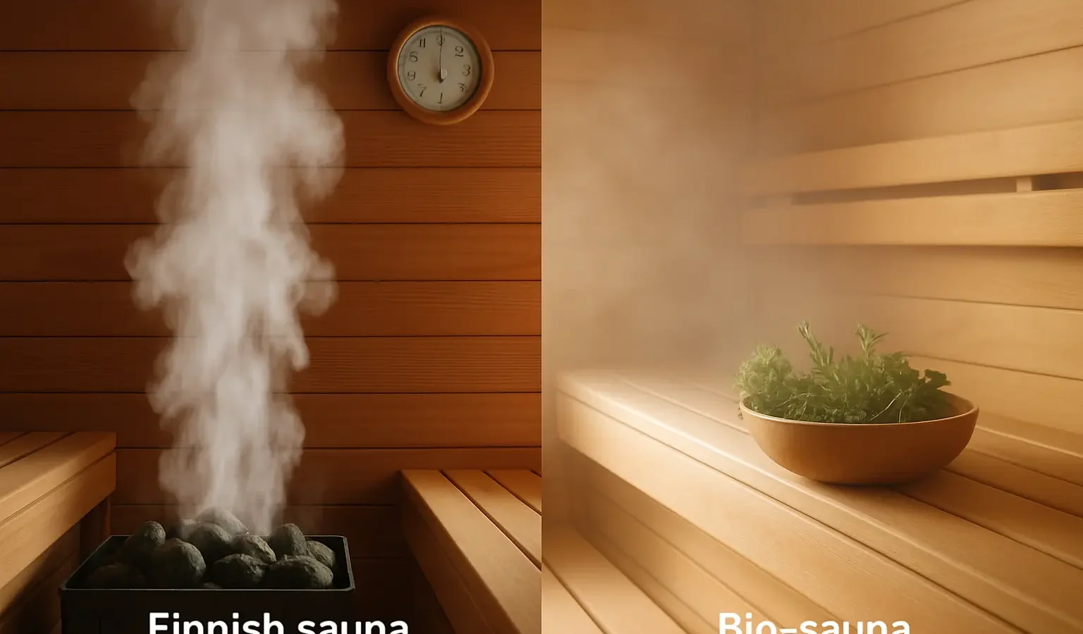 Finnische Sauna vs. Bio-Sauna: Unterschiede erklärt