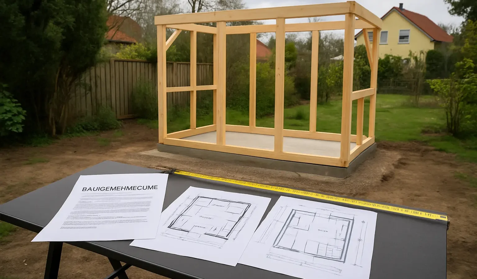 Gartensauna Baugenehmigung: Was du wissen musst