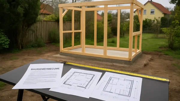 Gartensauna Baugenehmigung: Was du wissen musst