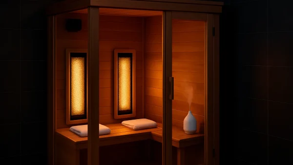Infrarotkabine für 2 Personen: Kompakt und effizient