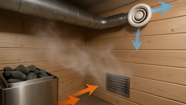 Kellersauna Belüftung: So vermeidest du Feuchteschäden