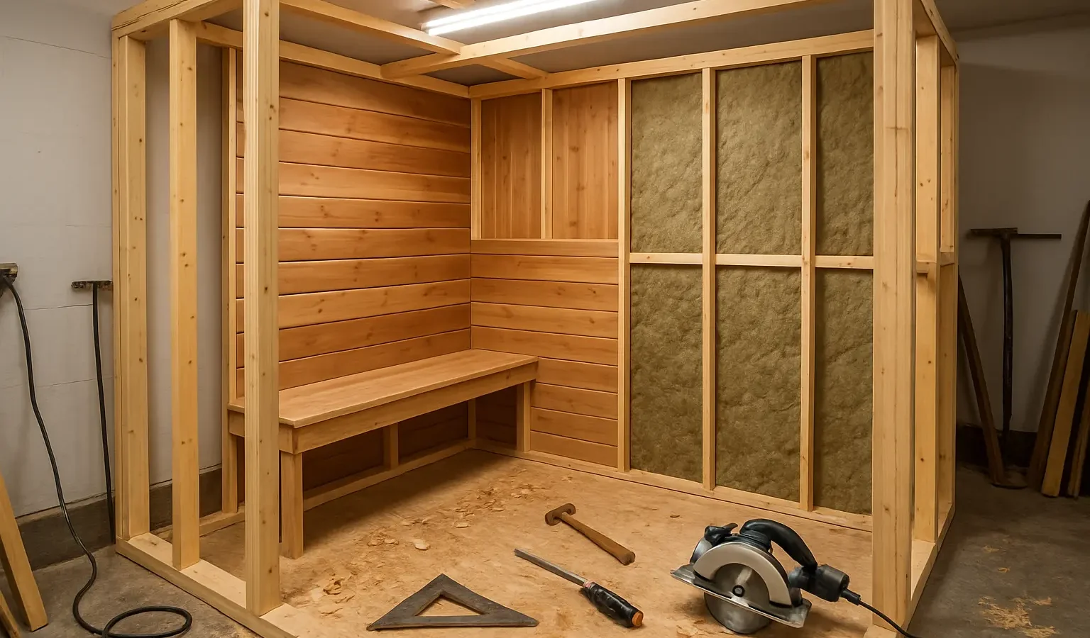 Sauna selber bauen: Schritt-für-Schritt Anleitung