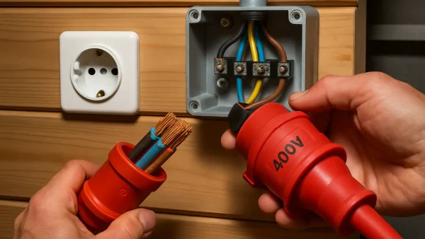 Sauna Stromanschluss: 230V vs. 400V erklärt