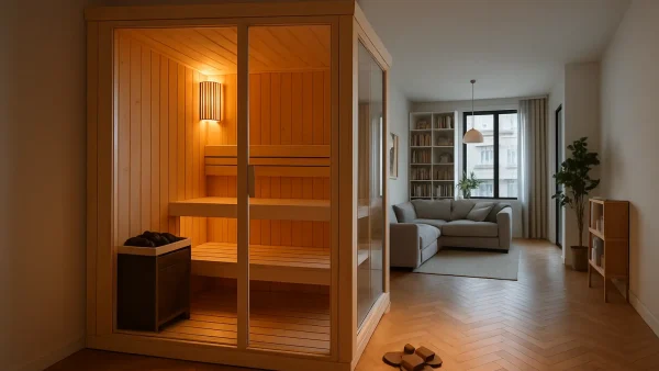Sauna für die Wohnung: Platzsparende Lösungen