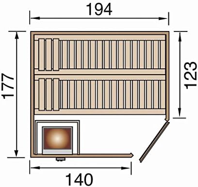 WEKA Kiruna Elementsauna