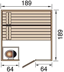 WEKA Kiruna Kompaktsauna